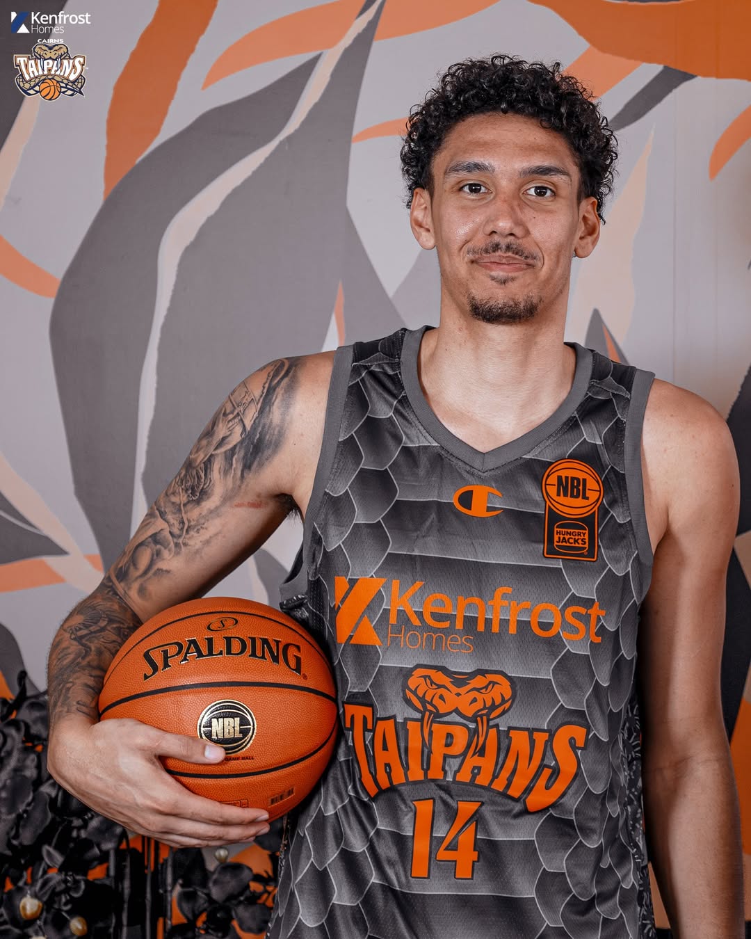 Cairns Taipans NBL26 Blackout Jersey - Blank