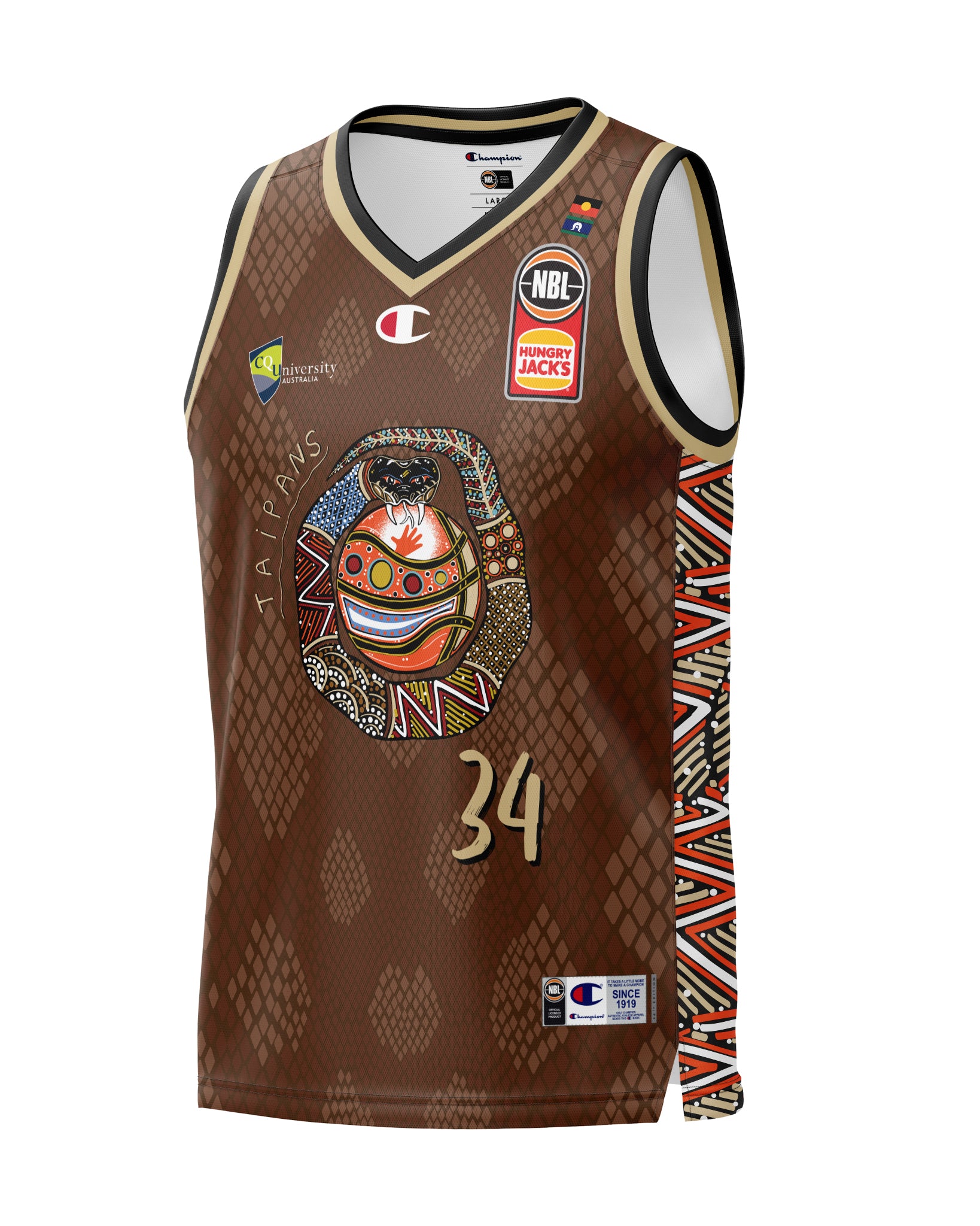 Cairns Taipans 2023/24 Indigenous Jersey - Klintman