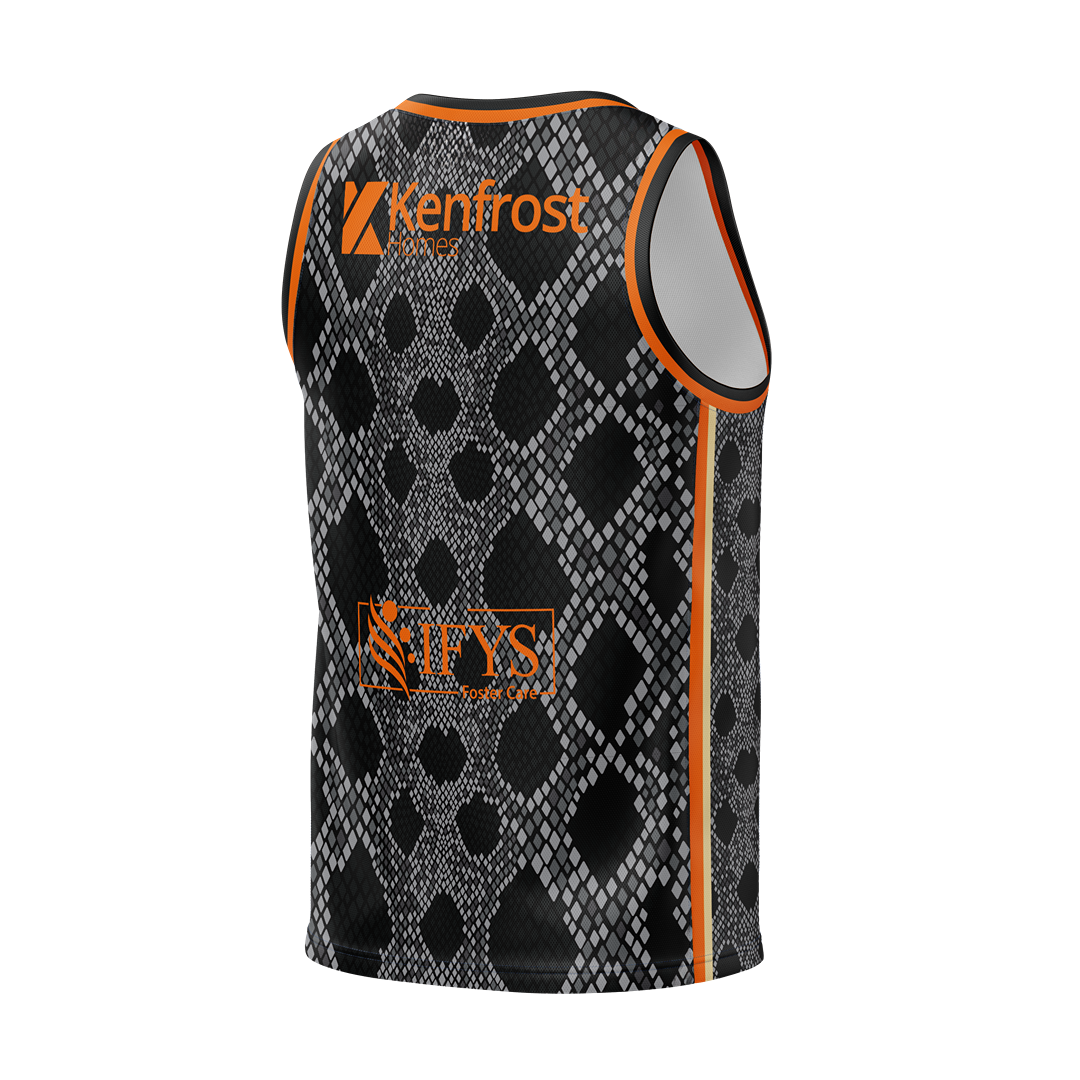 Cairns Taipans 2023/24 Blackout Jersey - Blank