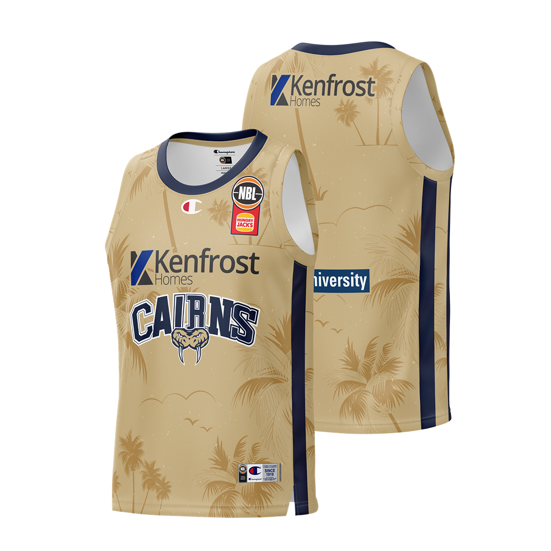 Cairns Taipans NBL25 Hoops Fest Jersey - Blank