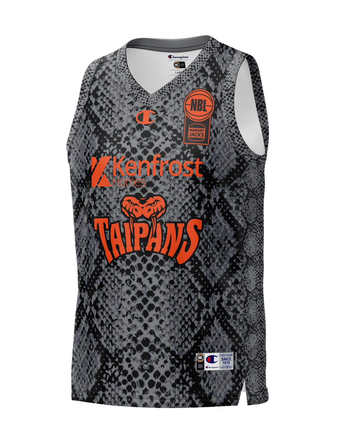 Cairns Taipans NBL25 Blackout Jersey - Any Player