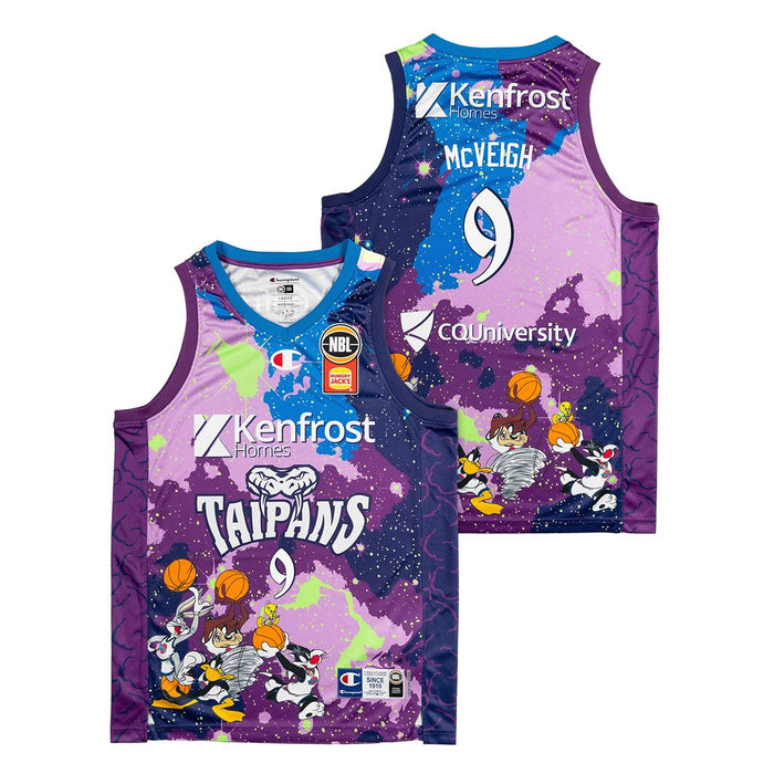 Cairns Taipans NBL26 Space Jam Jersey - McVeigh