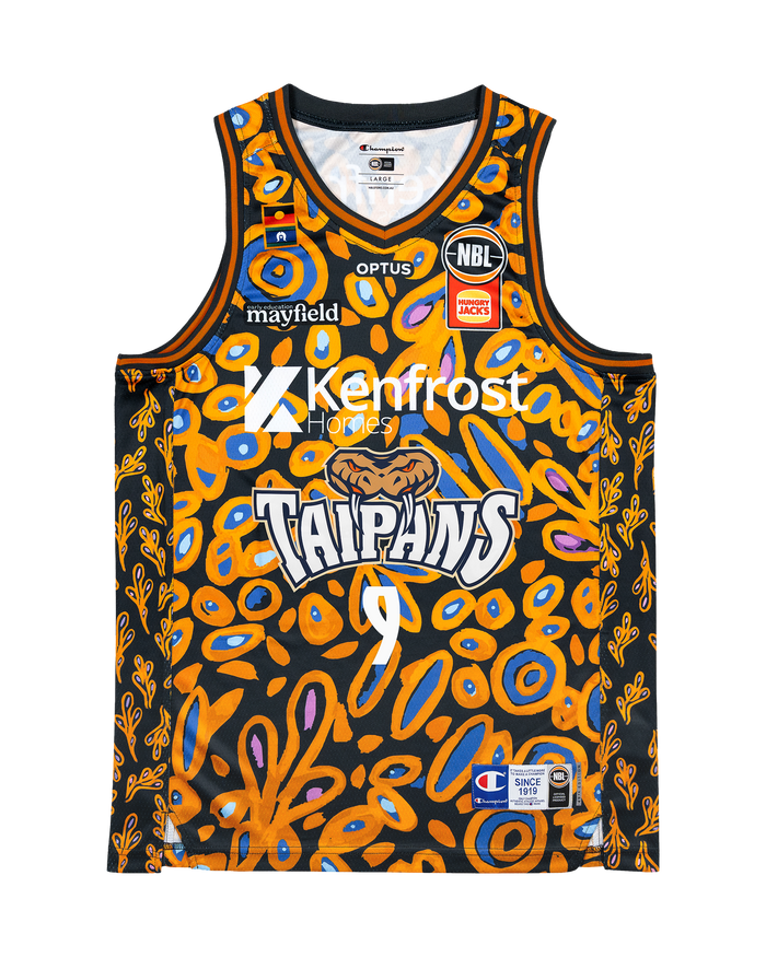 Cairns Taipans NBL27 Indigenous Jersey - McVeigh