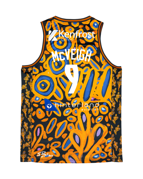 Cairns Taipans NBL27 Indigenous Jersey - McVeigh