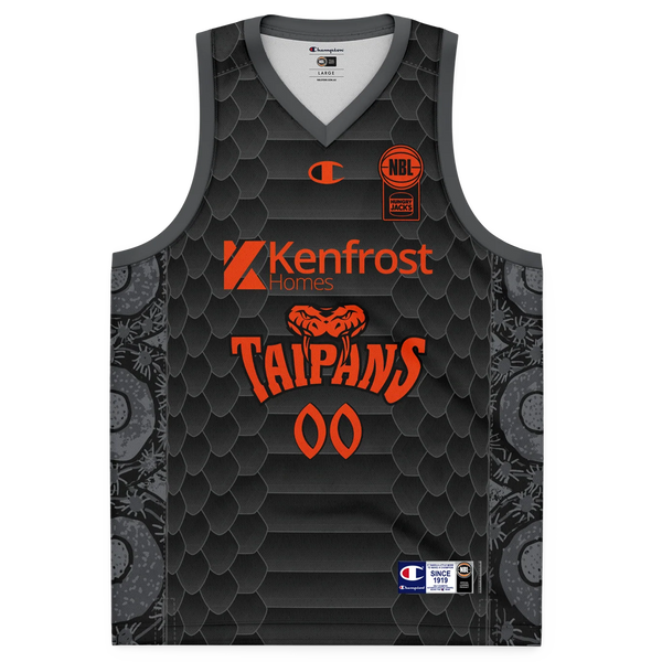 Cairns Taipans NBL26 Blackout Jersey - Blank