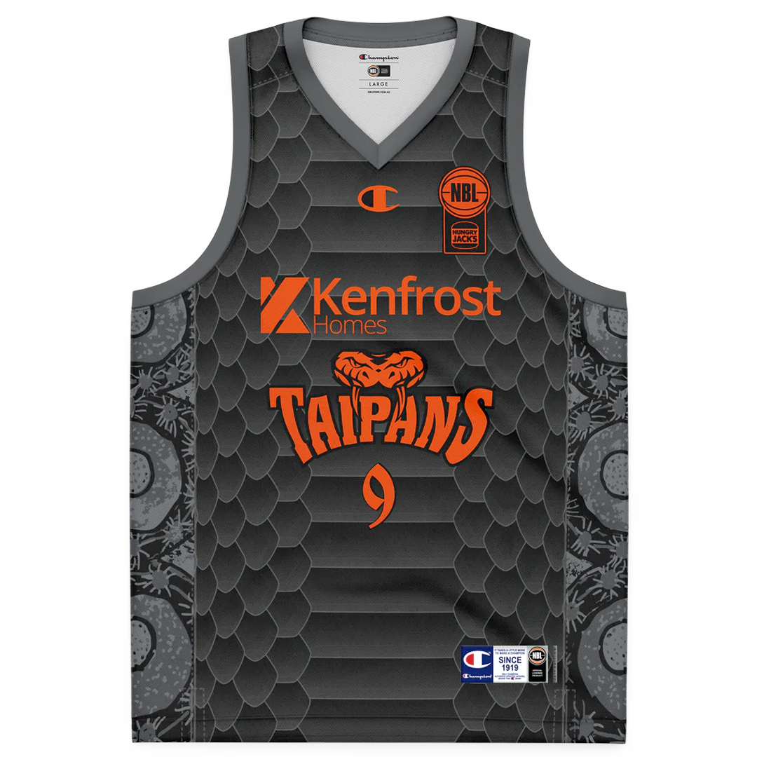 Cairns Taipans NBL26 Blackout Jersey - McVeigh