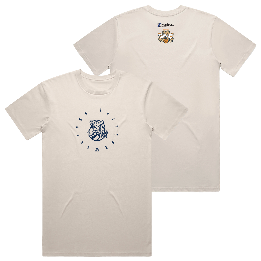 Cairns Taipans NBL27 Circle Cotton Tee