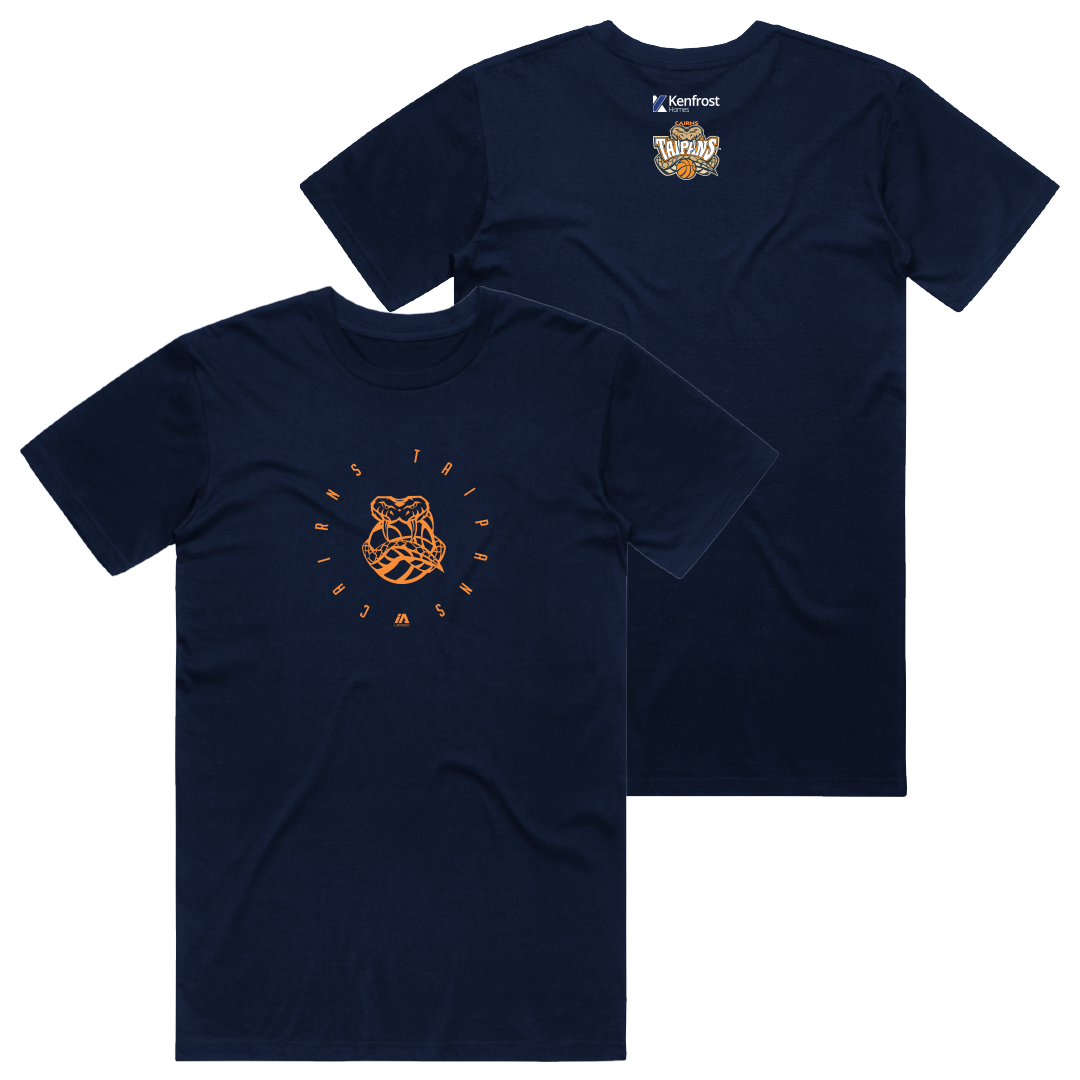 Cairns Taipans NBL27 Circle Cotton Tee