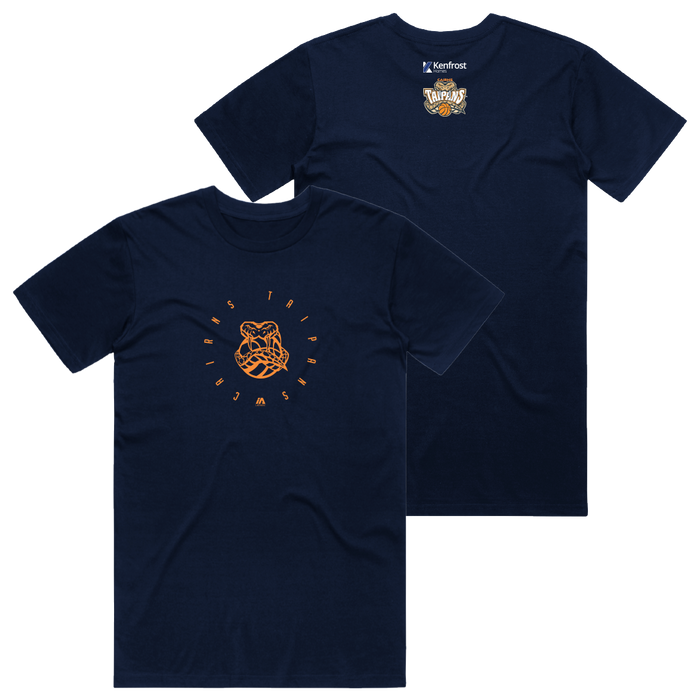 Cairns Taipans NBL27 Circle Cotton Tee