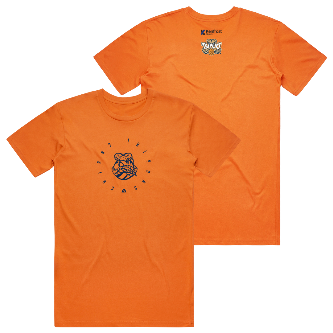 Cairns Taipans NBL27 Circle Cotton Tee