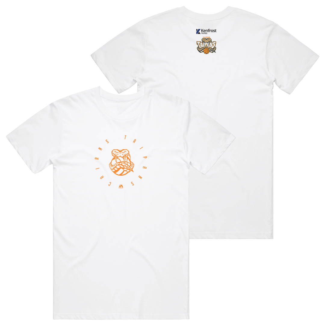 Cairns Taipans NBL27 Circle Cotton Tee