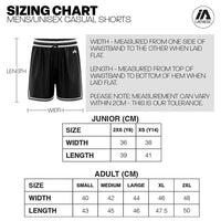 Cairns Taipans NBL24 Staple Casual Basketball Shorts - Navy/Orange/White