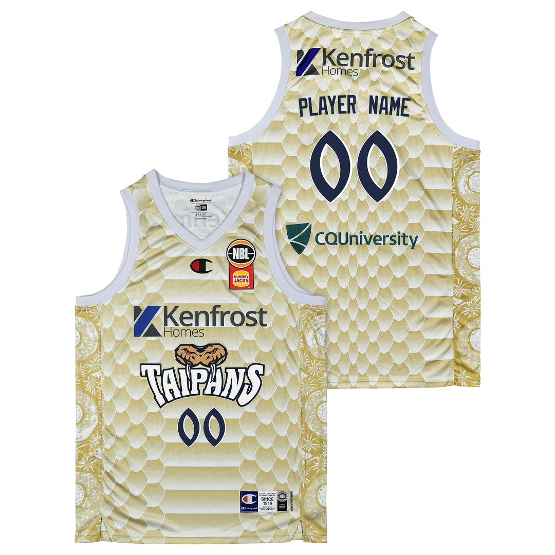 Cairns Taipans NBL26 Away Jersey - All Players