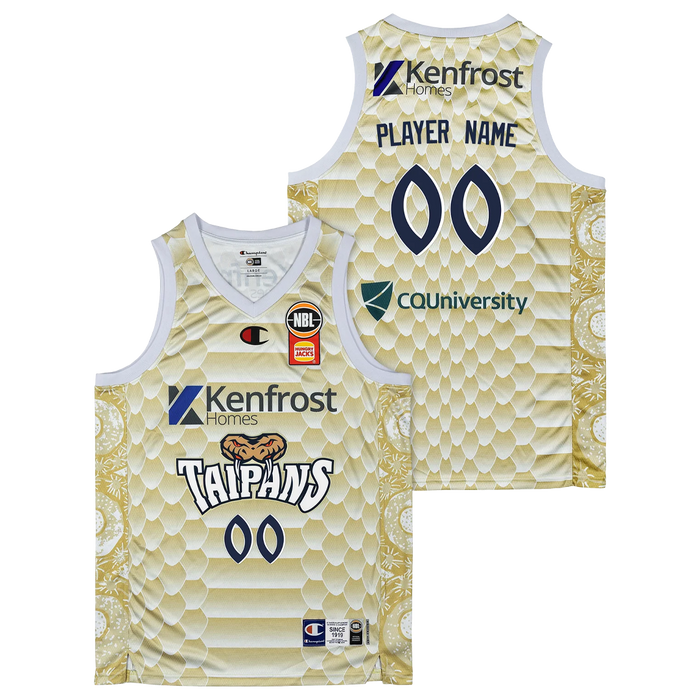 Cairns Taipans NBL26 Away Jersey - All Players