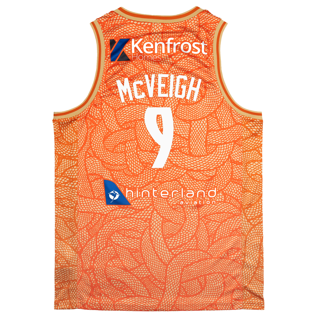 Cairns Taipans NBL27 Home Jersey - McVeigh