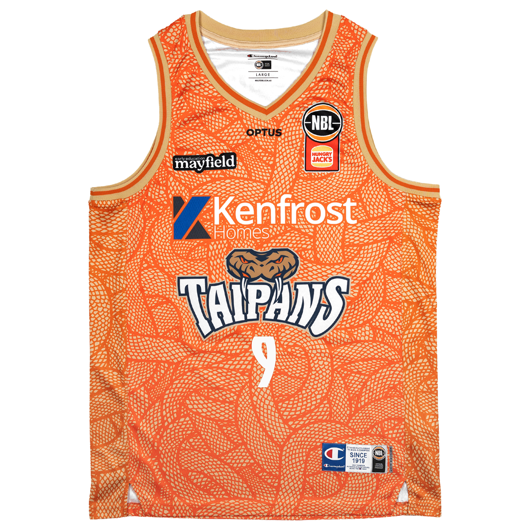 Cairns Taipans NBL27 Home Jersey - McVeigh