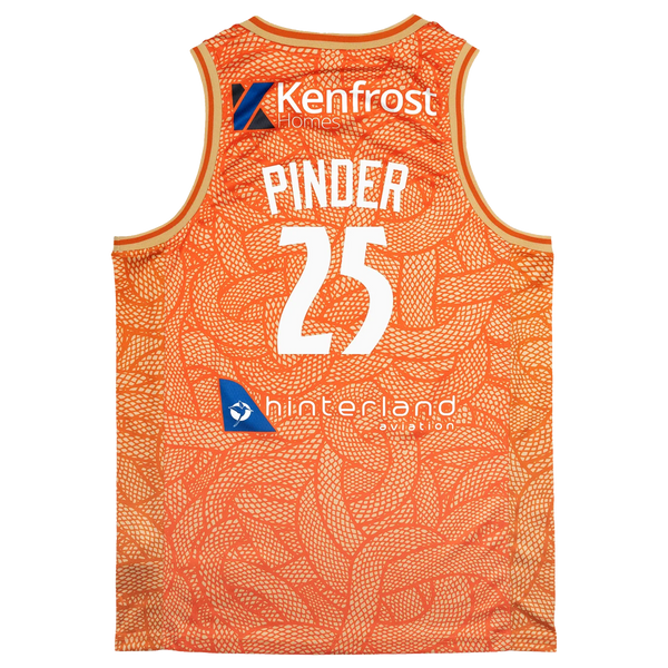Cairns Taipans NBL27 Home Jersey - Pinder