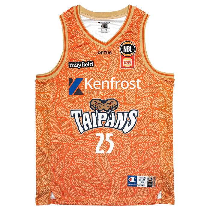 Cairns Taipans NBL27 Home Jersey - Pinder
