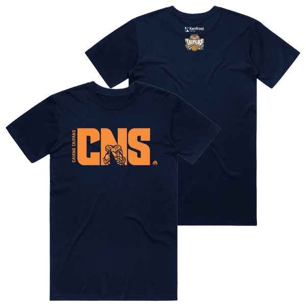 Cairns Taipans NBL27 Loud and Proud Cotton Tee