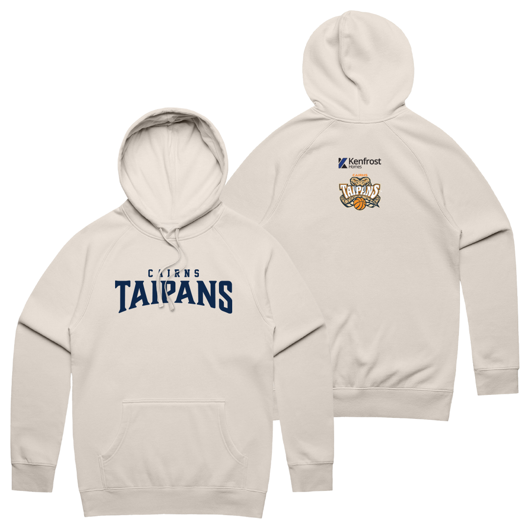 Cairns Taipans NBL27 Wordmark Cotton Hoodie