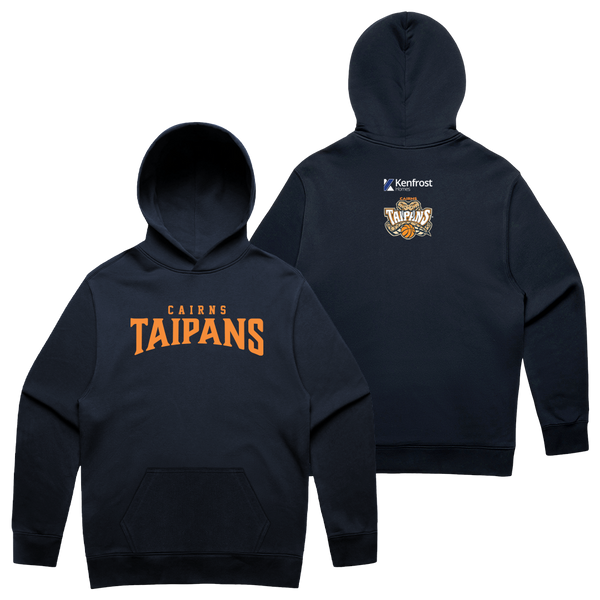 Cairns Taipans NBL27 Wordmark Cotton Hoodie