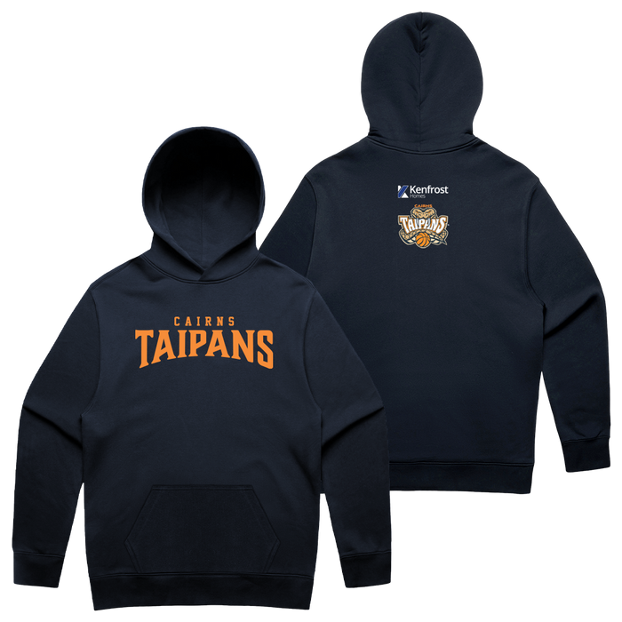 Cairns Taipans NBL27 Wordmark Cotton Hoodie
