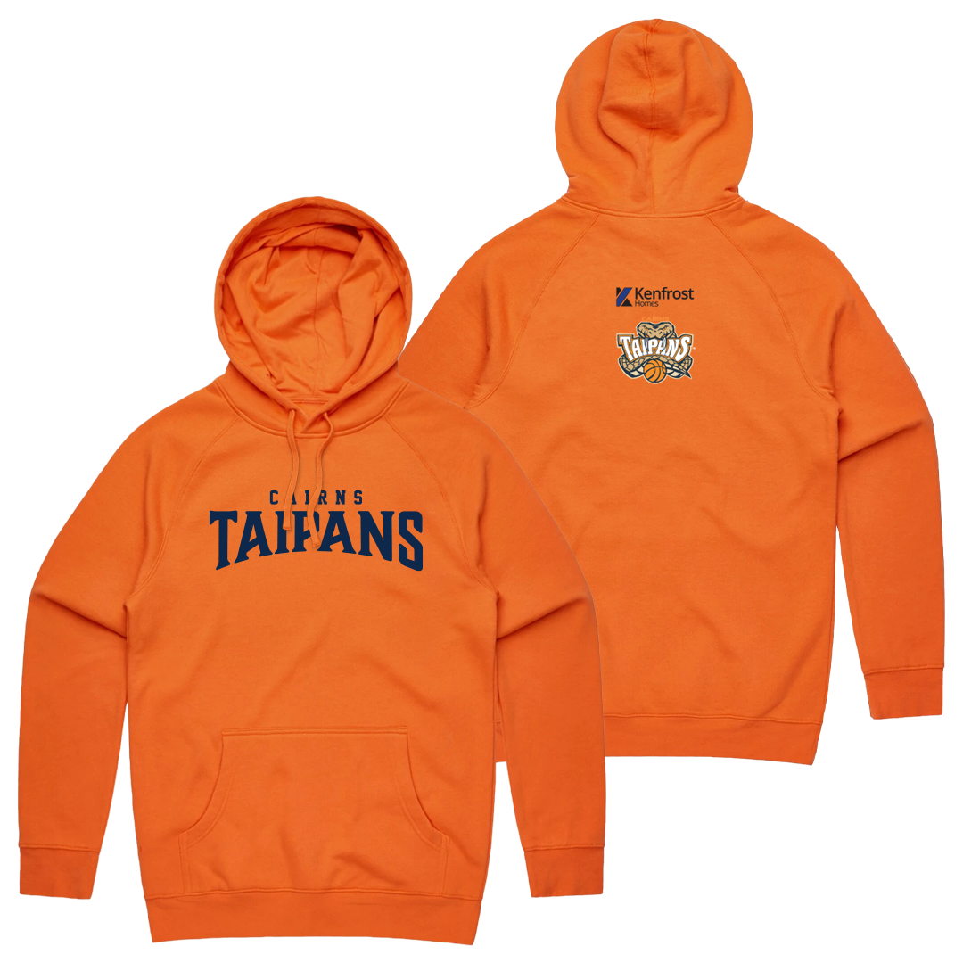 Cairns Taipans NBL27 Wordmark Cotton Hoodie