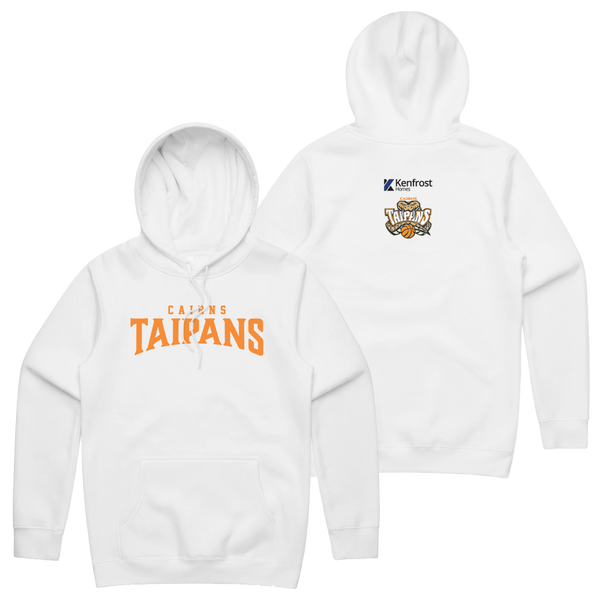 Cairns Taipans NBL27 Wordmark Cotton Hoodie