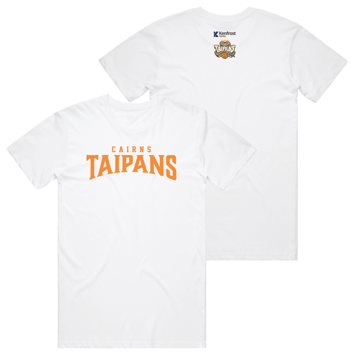 Cairns Taipans NBL27 Wordmark Cotton Tee