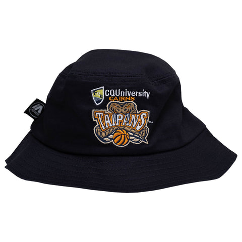Team Logo Black Bucket Hat